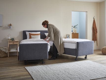 Comfort hoog/laag boxspring