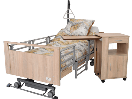 Zorgbed / Hoog-Laagbed Elbacare Deluxe