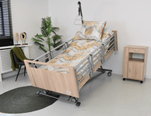 Zorgbed / Hoog-Laagbed Elbacare Deluxe