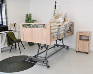 Zorgbed / Hoog-Laagbed Elbacare Deluxe